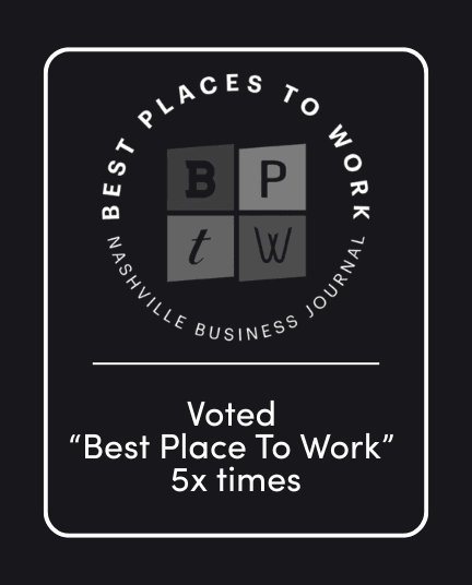 Best Places to Work - 5x Winner
